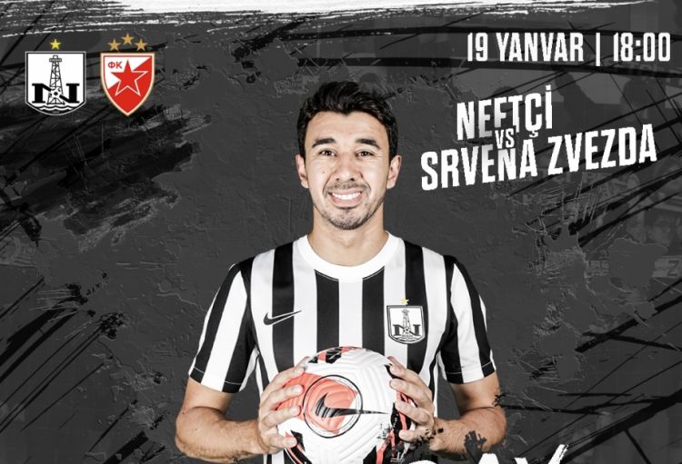 “Neftçi” klubu “Srvena Zvezda”ya qarşı