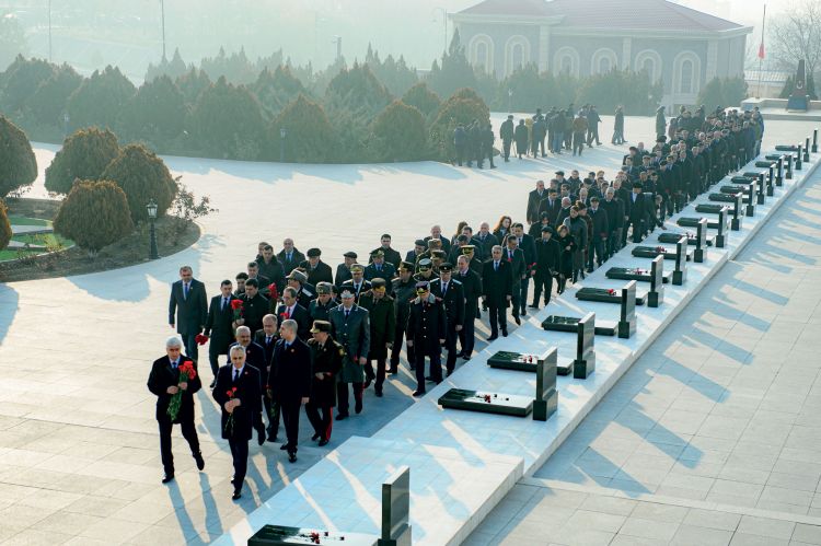 Naxçıvanda 20 Yanvar faciəsinin 33-cü ildönümü yad edilib<font color=red> - FOTOLAR</font>