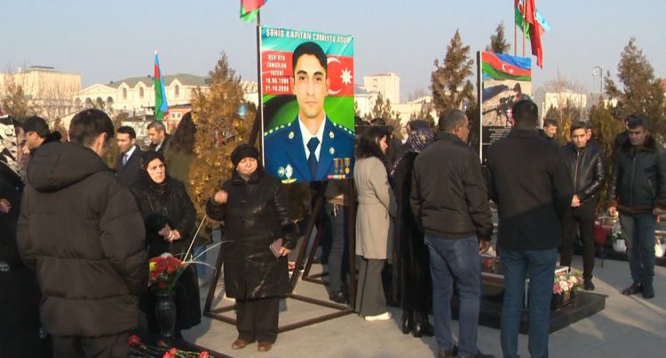 Naxçıvanda Vətən müharibəsi şəhidlərinin məzarları ziyarət olunub<font color=red> - VİDEO</font>