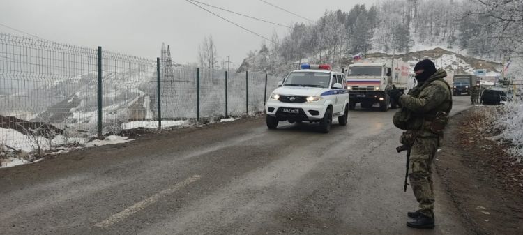 Sülhməramlıların avtomobil karvanının aksiya ərazisindən keçidi təmin edilib