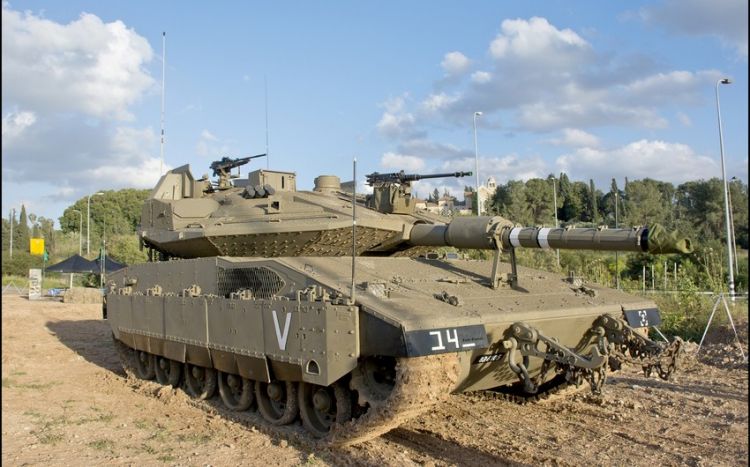 İsrailin beşinci modifikasiyalı “Merkava” tankı sınaq üçün qoşunlara təhvil verilib