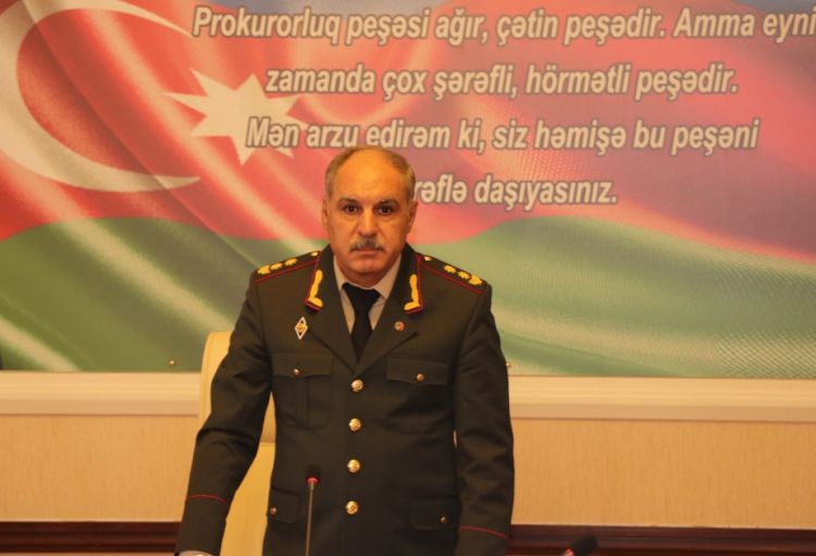 Hərbi prokuror: "Ötən il rüşvət alma və rüşvət vermə cinayətləri 19,9 faiz azalıb"