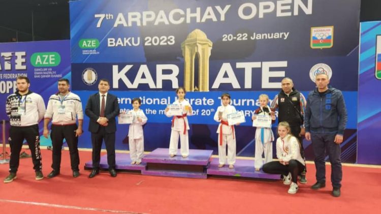 Karateçilərimiz  “Arpachay Open” beynəlxalq turnirində 12 medal qazandı<font color=red> - FOTOLAR</font>