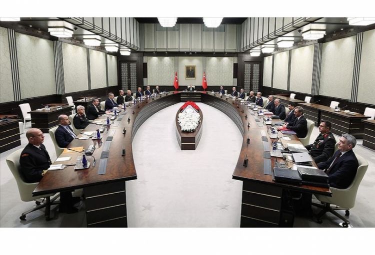 Türkiyə Milli Təhlükəsizlik Şurasının növbəti iclası keçirilib