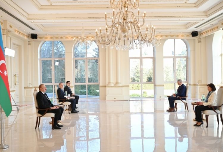  Prezident İlham Əliyev: Ermənistanın irəli sürdüyü əsassız iddialar tamamilə yalan və cəfəngdir