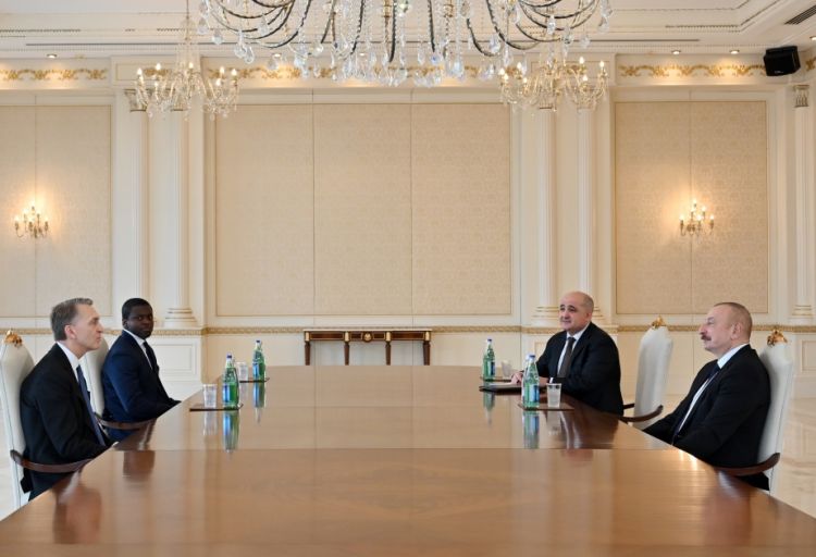 Prezident İlham Əliyev “Brookfield Asset Management” şirkətinin baş icraçı direktorunu qəbul edib