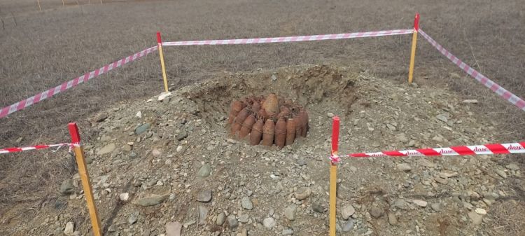 Ağdam rayonunda ölümcül gücə malik partlayıcı qurğular aşkarlanıb