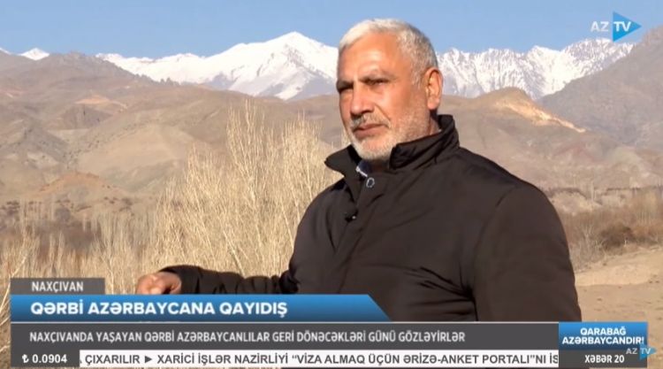AzTV Naxçıvanda məskunlaşan Qərbi azərbaycanlılar haqqında reportaj yayımlayıb<font color=red> - VİDEO</font>