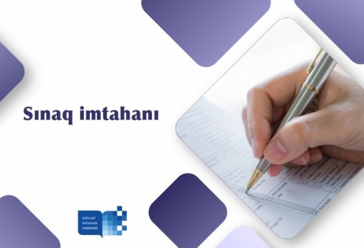 Sabah magistraturaya sınaq imtahanı keçiriləcək