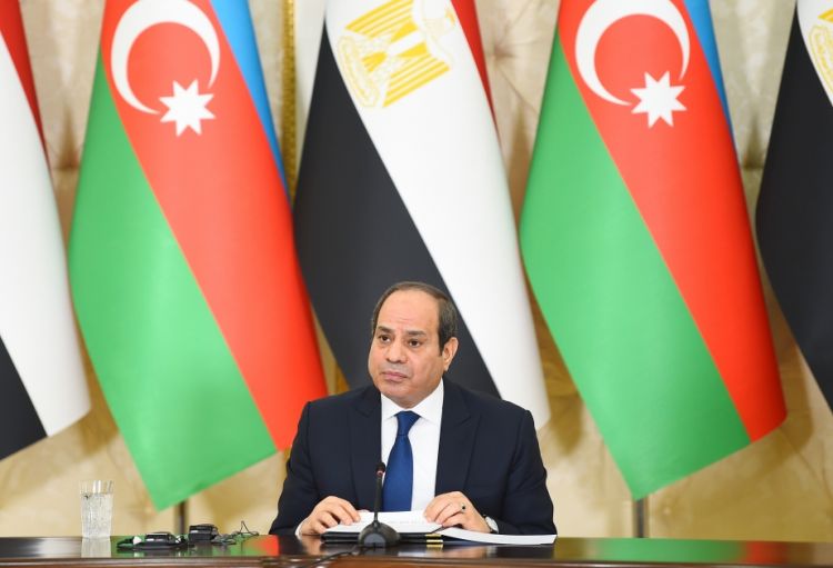 Əbdülfəttah Əs-Sisi: "Prezident İlham Əliyevin rəhbərliyi ilə Azərbaycan böyük uğurlar qazanıb"