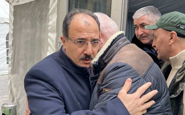 Türkiyə səfiri şəhid Orxan Əsgərovun yas mərasimində iştirak edib, ailəsinə başsağlığı verib<font color=red> - FOTOLAR</font>