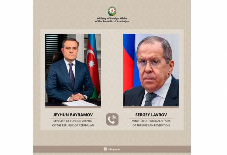Azərbaycanın və Rusiyanın xarici işlər nazirləri Laçın yolu ətrafında cari vəziyyəti müzakirə ediblər