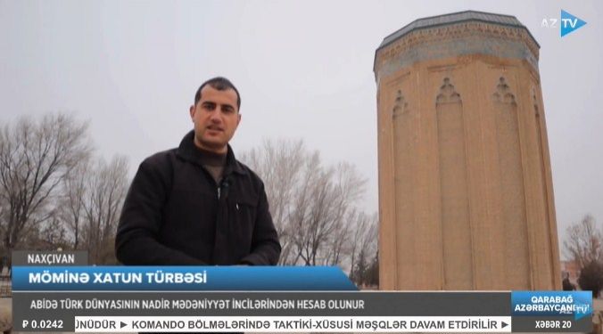 Monumental, əzəmətli Möminə xatun türbəsi<font color='red'> - AzTV-nin reportajı</font><font color=red> - VİDEO</font>