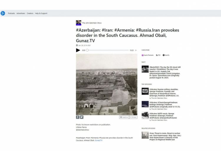 ABŞ radiosunda İranın bölgədə iğtişaşlar törətmək cəhdindən danışılıb