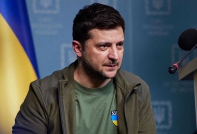 Volodimir Zelenski: "Rusiyanın heç bir hücumu cavabsız qalmayacaq"