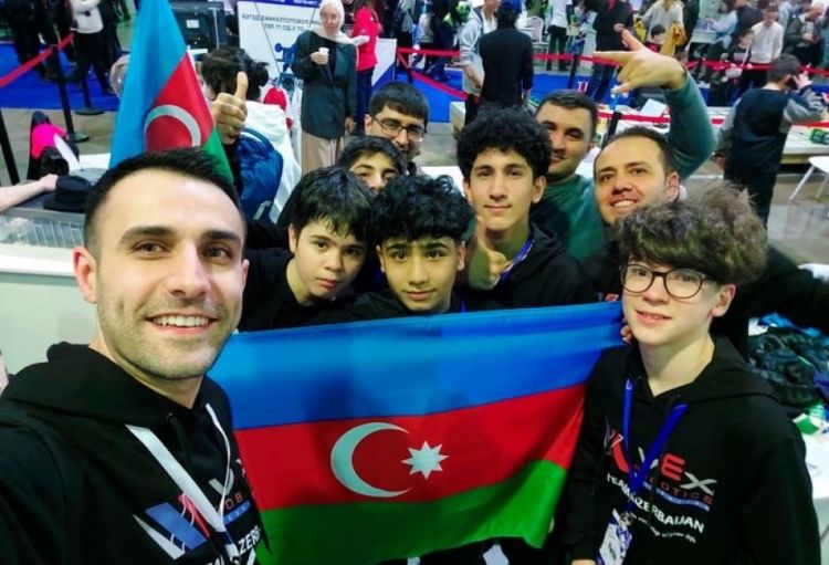 Azərbaycanın komandası STEAM üzrə yarışmada birinci yeri tutub