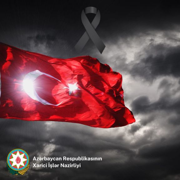 Azərbaycan XİN Türkiyəyə başsağlığı verib