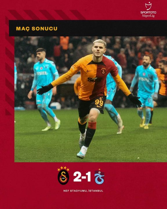 “Qalatasaray” “Trabzonspor”u geridönüşlə məğlub edib
