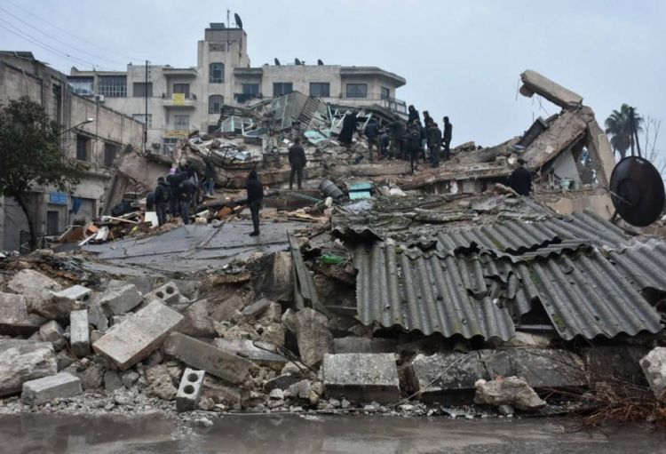 Suriyada zəlzələ: İndiyədək 1060 nəfər həyatını itirib