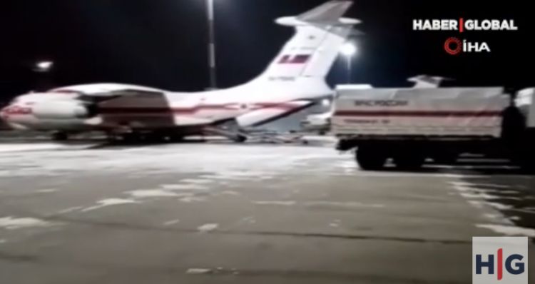 Rusiya yaralıların müalicəsi üçün Türkiyəyə səhra xəstəxanası göndərib<font color=red> - VİDEO</font>