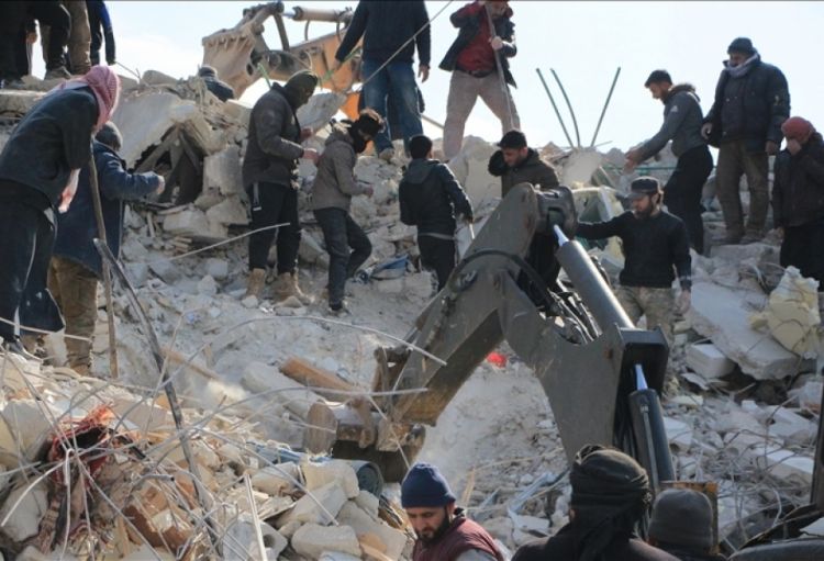  Suriyada zəlzələ nəticəsində ölənlərin sayı 2 min 530 nəfərə çatıb