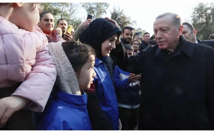 Türkiyə Prezidenti Rəcəb Tayyib Ərdoğan Adıyamana gedib