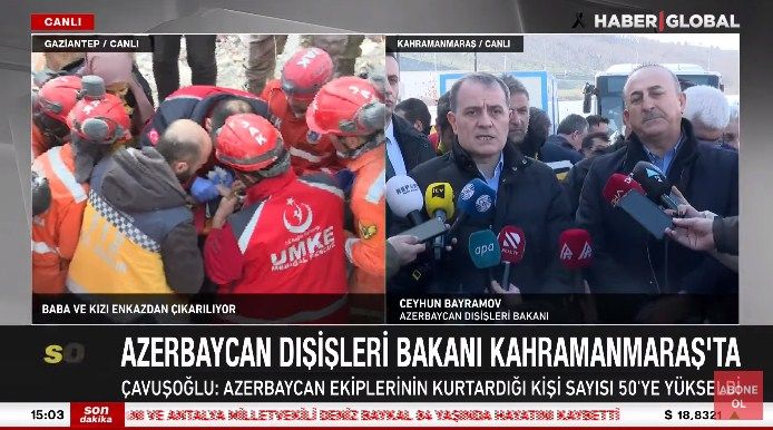 Ceyhun Bayramov: “Hələ də tapılmayan və məlumat ala bilmədiyimiz vətəndaşlarımız var"