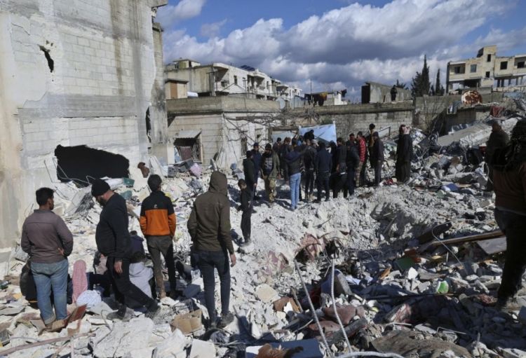 Suriyada zəlzələ nəticəsində ölənlərin sayı 8500-ə çatıb