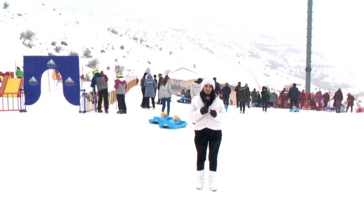 Qışın gözəlliyini Ağbulaqda yaşayın<font color=red> - VİDEO</font>