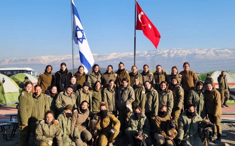 İsrailin “Zeytun budağı” qadın xilasediciləri Türkiyədədir