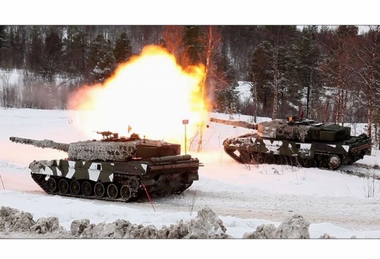 Norveç Ukraynaya “”Leopard 2” tankları verəcək