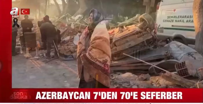 Türkiyənin "A Haber" kanalında Azərbaycanın Türkiyəyə yardımları haqqında reportaj hazırlanıb<font color=red> - VİDEO</font>