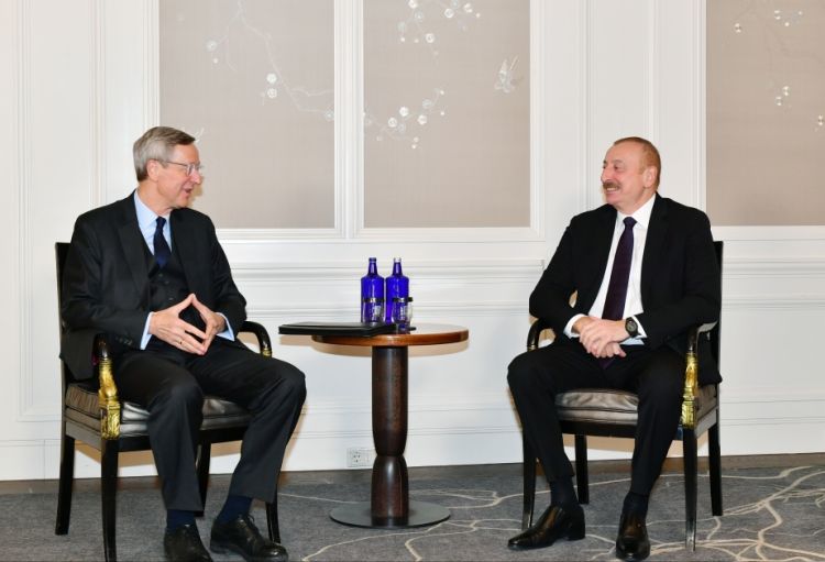 Prezident: Bərpaolunan enerji sahəsində alman şirkətləri ilə də əməkdaşlıq üçün böyük imkanlar var