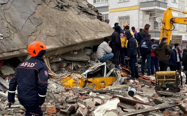 AFAD: "Fevralın 6-dakı zəlzələnin dağıdıcılığı 11 bal olub