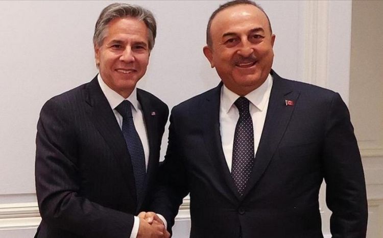 Çavuşoğlu Blinkenlə Cənubi Qafqazdakı vəziyyəti müzakirə edib
