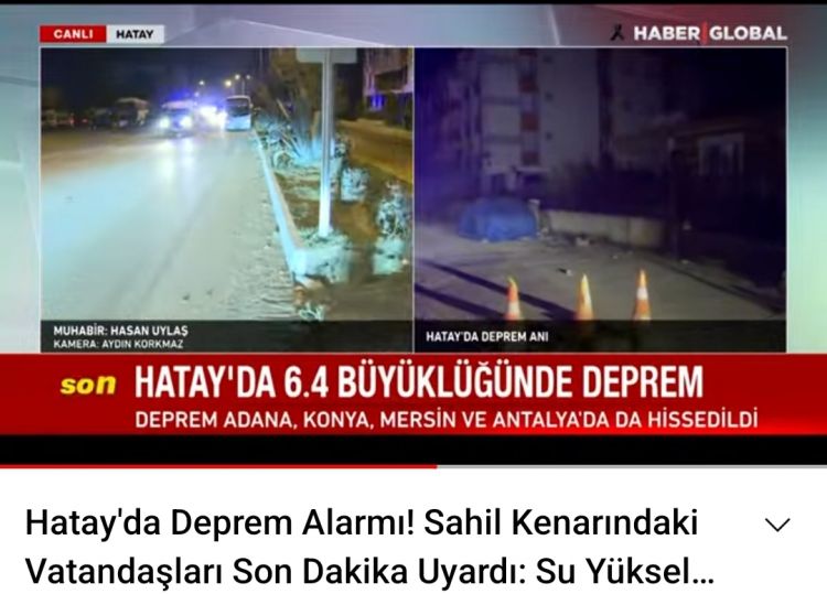 Zəlzələ bölgəsindəki əhaliyə xəbərdarlıq: Dəniz sahilindən və qəzalı binalardan uzaq olun<font color=red> - VİDEO</font>