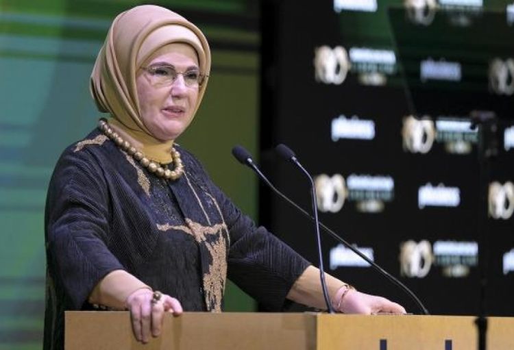 Əminə Ərdoğan Hatayda baş verən yeni zəlzələlərlə bağlı paylaşım edib