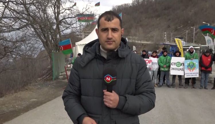 <strong>Naxçıvan televiziyası Şuşada<font color='red'> - NTV-nin canlı bağlantısı</font><font color=red> - VİDEO</font></strong>