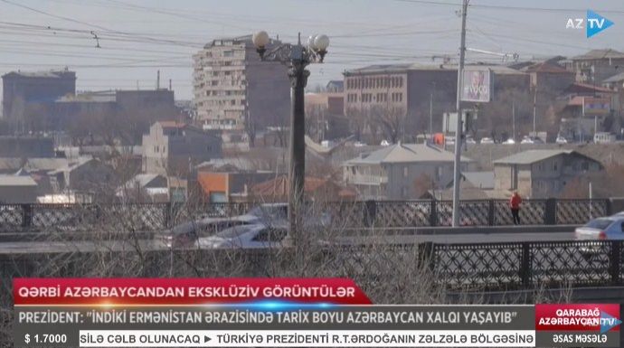AzTV Qərbi Azərbaycandan eksklüziv görüntülər yayımlayıb<font color=red> - VİDEO</font>