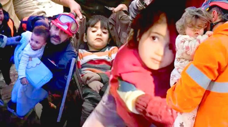 Türkiyədə zəlzələdən sonra dağıntılar altından 1 874 kimsəsiz uşaq çıxarılıb