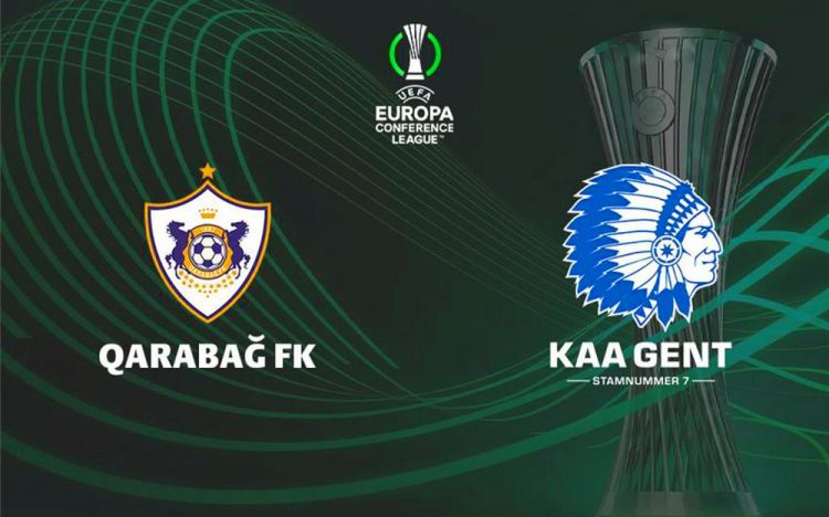 Konfrans Liqası: "Qarabağ" bu gün "Gent"lə cavab oyununa çıxacaq