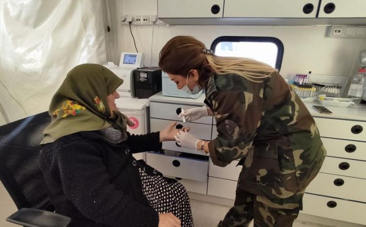 FHN-in Türkiyədəki səhra hospitallarında 1623 nəfərə tibbi xidmət göstərilib<font color=red> - VİDEO</font>