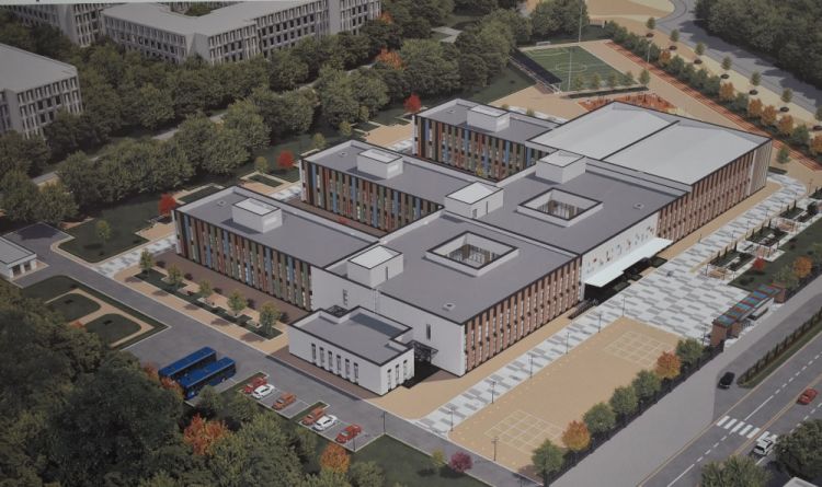 Özbəkistanın maliyyə dəstəyi ilə Füzulidə tikilən məktəb yeni tədris ilində istifadəyə veriləcək