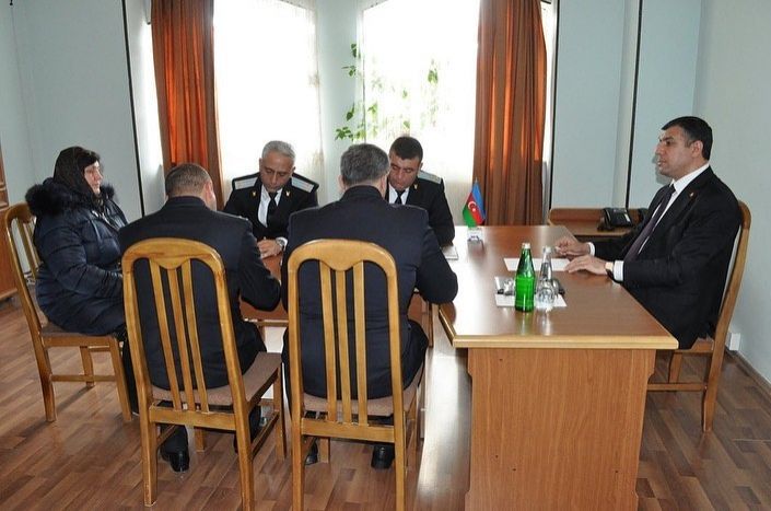 Naxçıvan Muxtar Respublikası prokurorunun müavini Şahbuzda vətəndaşları qəbul edib<font color=red> - FOTOLAR</font>