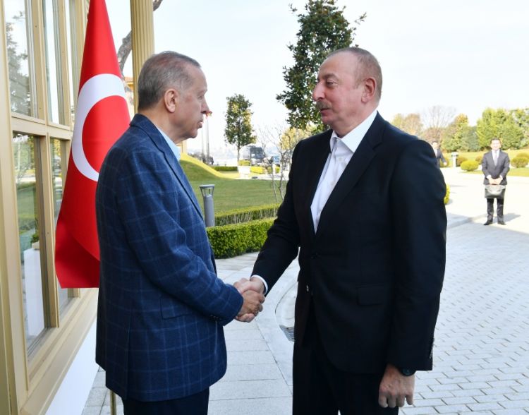 İstanbulda Azərbaycan Prezidenti İlham Əliyevin Türkiyə Prezidenti Rəcəb Tayyib Ərdoğan ilə görüşü olub<font color='red'> - YENİLƏNİB</font><font color=red> - FOTOLAR</font>