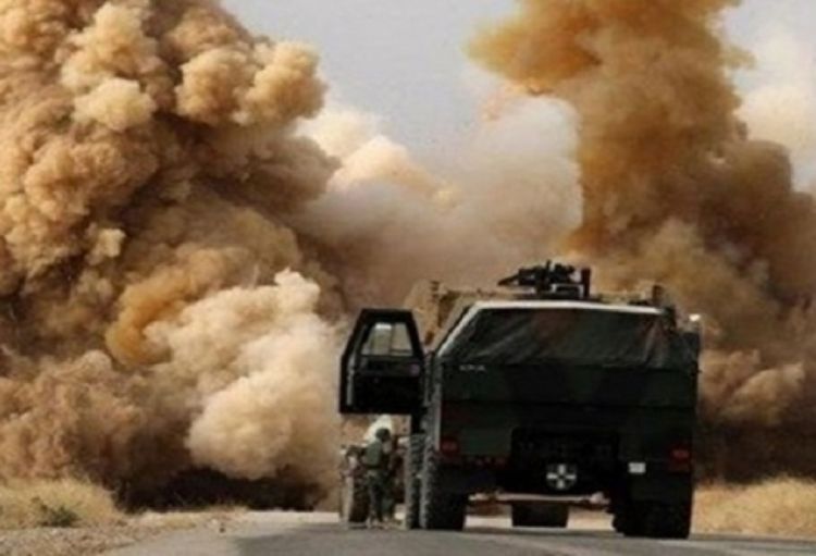 İraqda ABŞ hərbçilərinin avtomobil karvanı partladılıb