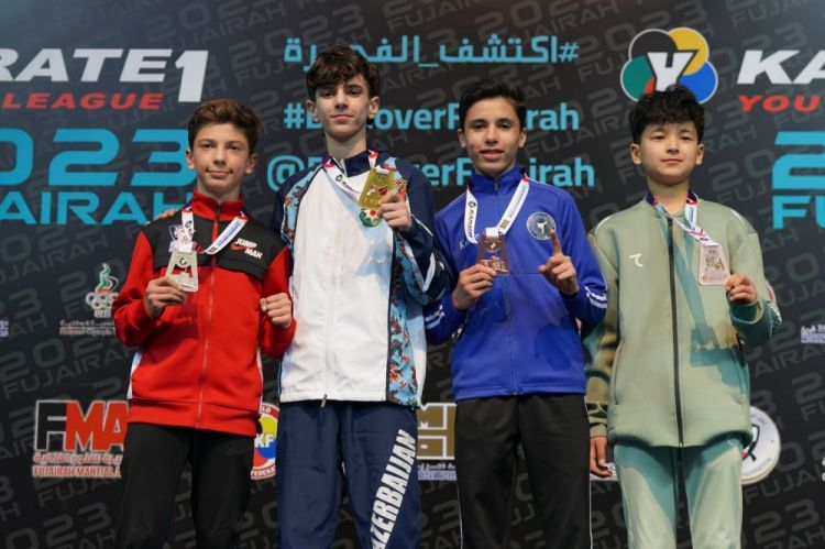 Karateçilərimiz “Karate1 Youth League” turnirinin sonuncu günündə daha iki medal qazanıblar