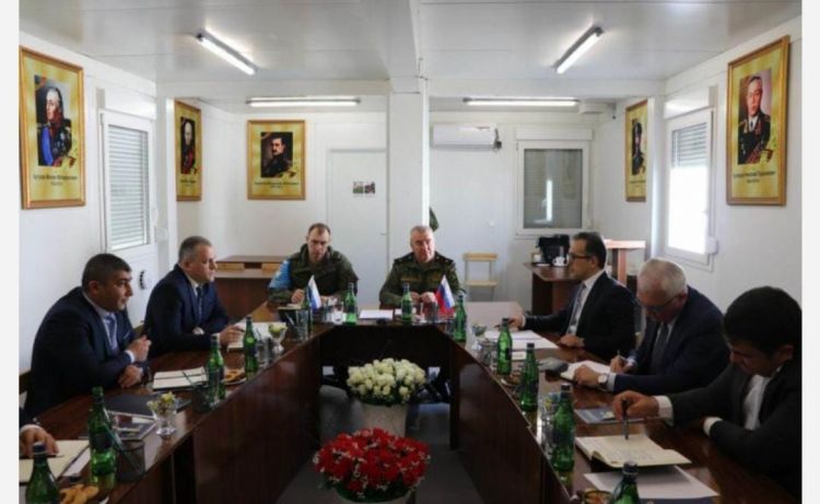 Ramin Məmmədov Azərbaycanın Qarabağ bölgəsində yaşayan erməni sakinlərin təmsilçiləri ilə görüşüb