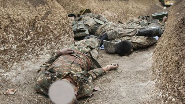 II Qarabağ müharibəsi zamanı məhv edilən 93 erməni hərbçisinin qalıqları hələ də dəfn edilməyib
