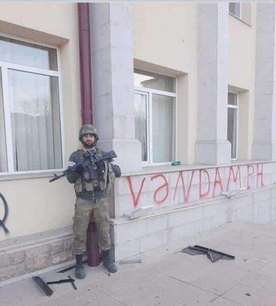 Şəhid baş leytenant Şəhriyar Əlibəyli Vətən müharibəsinin iştirakçısı olub<font color=red> - FOTOLAR</font>